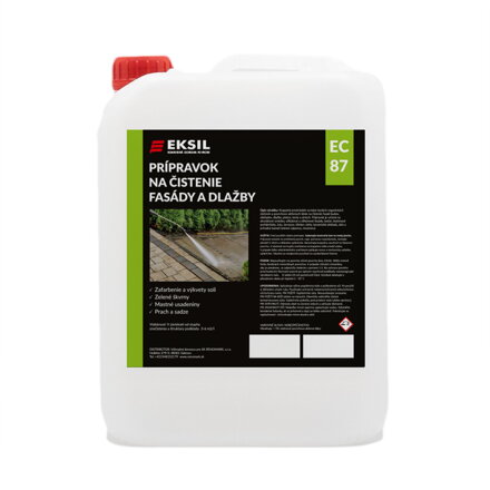Eksil EC87 - prípravok na čistenie fasády a dlažby 5L