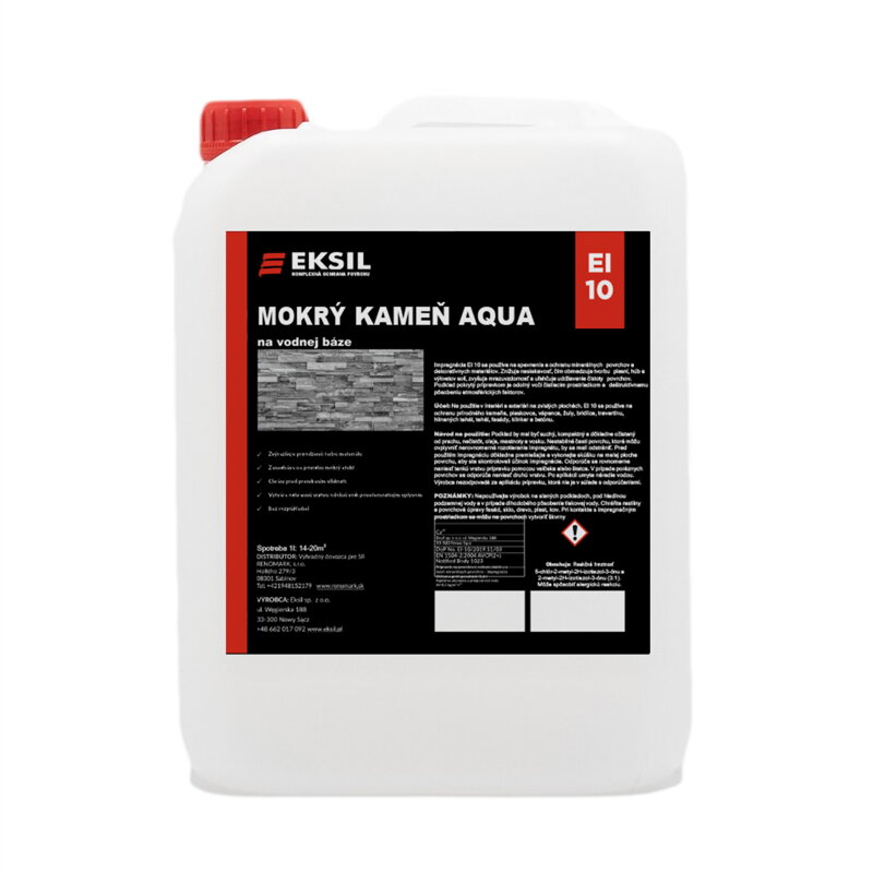 Eksil EI10 - MOKRÝ KAMEŇ AQUA na vodnej báze 2L Eksil EI10 - MOKRÝ KAMEŇ AQUA na vodnej báze 2L