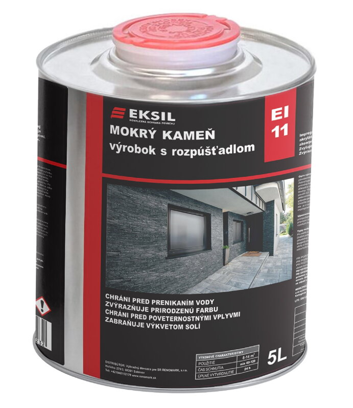 Eksil EI11 - MOKRÝ KAMEŇ impregnát na báze rozpúšťadla 1L