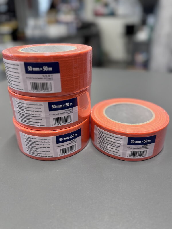 Paska stavebná oranžová 50mm x 50m