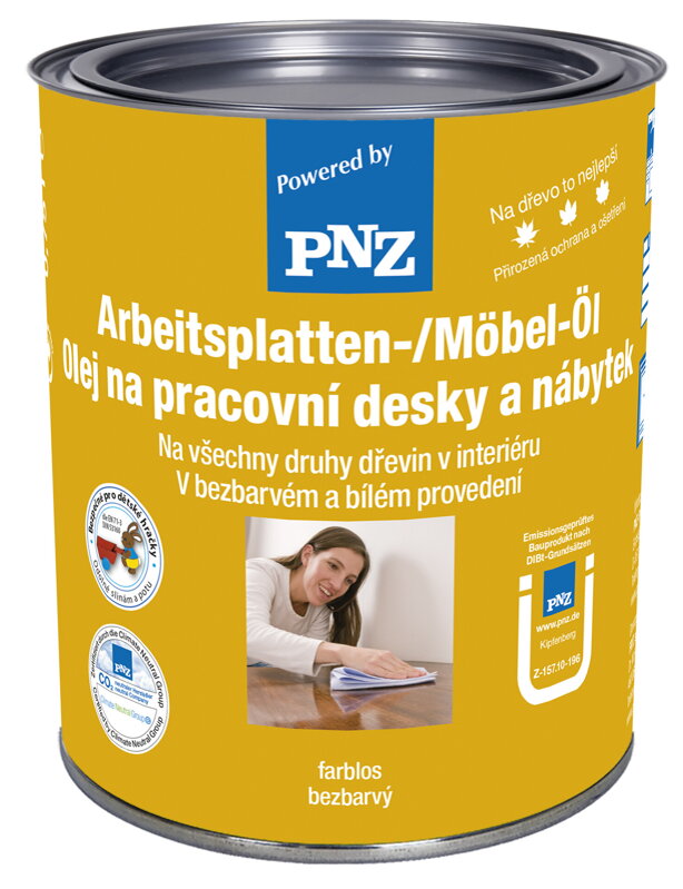 PNZ Olej na pracovné dosky a nábytok 0,75L PNZ Olej na pracovné dosky a nábytok 0,75L