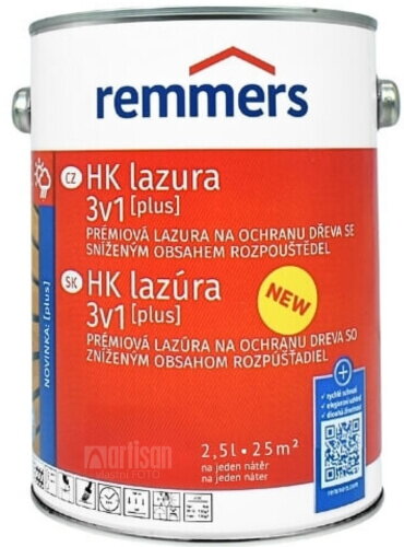 Remmers HK lazúra 3v1 PLUS 0,75L